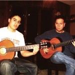VAL with his best flamenco guitar student Jeremy Rabin